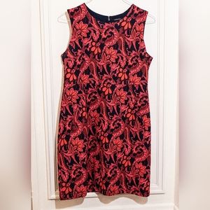 Lands' End Dress Paisley w Pockets (Size 12P)